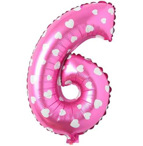 Folyo Balon Pembe 6 16 İnç 36 Cm